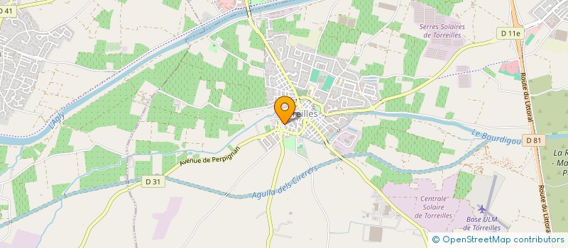 localisation de l'entreprise MADAME LAURE DESSART  TORREILLES