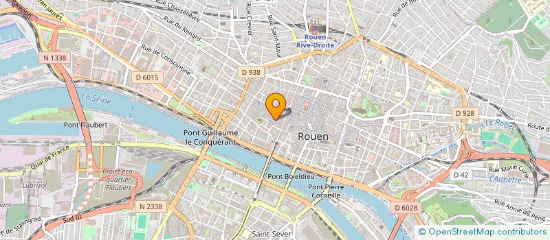localisation de l'entreprise MADAME LAURE DEVE à ROUEN