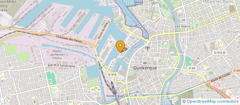 localisation de l'entreprise MADAME LAURE DHONDT à DUNKERQUE