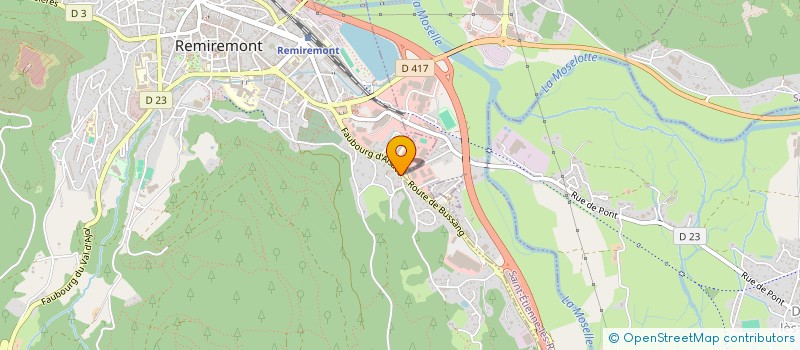 localisation de l'entreprise MADAME LAURE DIDIER  REMIREMONT