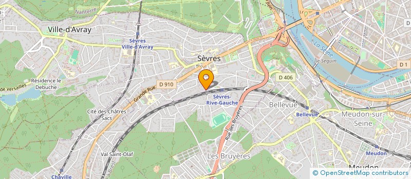 localisation de l'entreprise MADAME LAURE DOUILLY à SEVRES