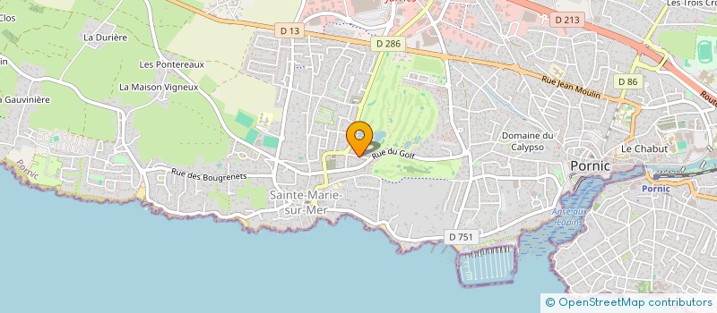 localisation de l'entreprise MADAME LAURE DOUSSET  PORNIC