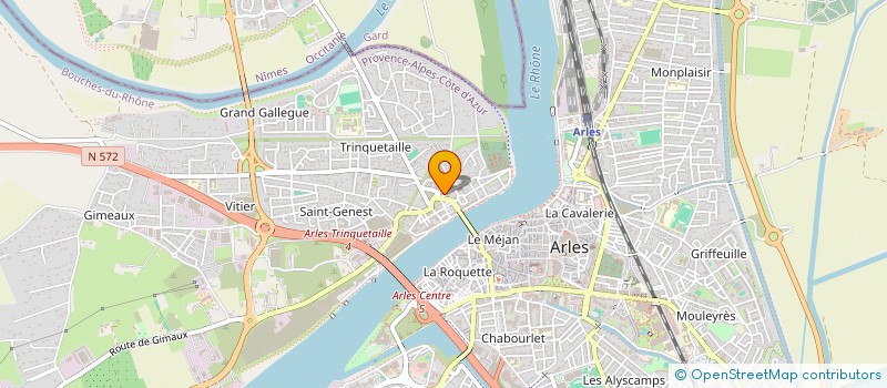 localisation de l'entreprise MADAME LAURE DREAU à ARLES