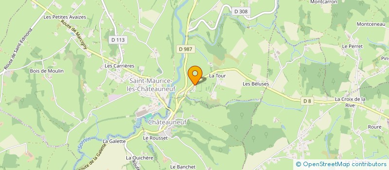 localisation de l'entreprise MADAME LAURE DUBUIS  SAINT-MARTIN-DE-LIXY