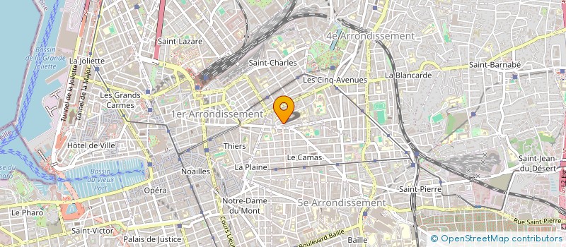 localisation de l'entreprise MADAME LAURE DUCASSOU à MARSEILLE