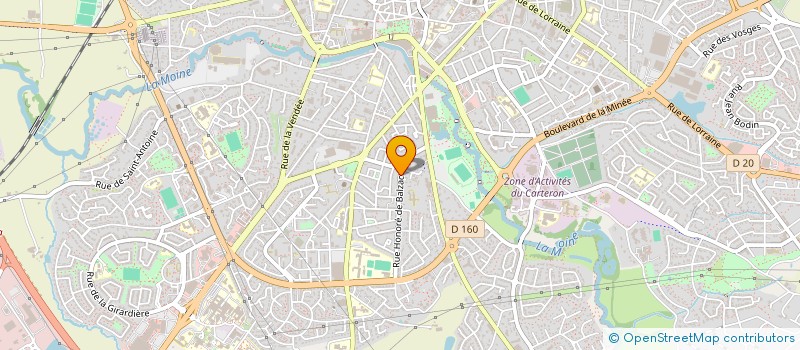 localisation de l'entreprise MADAME LAURE DUCOURTIOUX à CHOLET