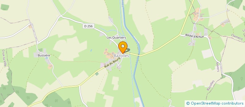 localisation de l'entreprise MADAME LAURE DUEZ  BAZOLLES