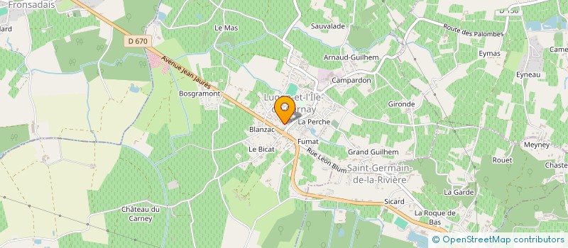 localisation de l'entreprise MADAME LAURE DUFOUR  LUGON-ET-L'ILE-DU-CARNAY