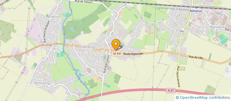 localisation de l'entreprise MADAME LAURE DUJARDIN  CHERENG