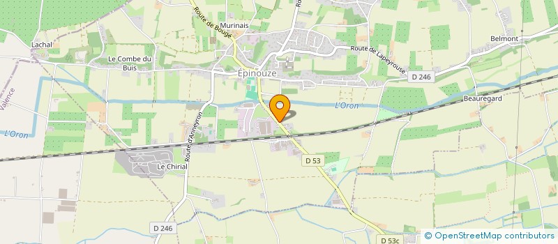 localisation de l'entreprise MADAME LAURE DUMAS  SAINT-MARTIN-D'HERES