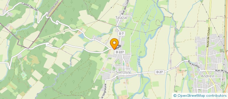 localisation de l'entreprise MADAME LAURE DUMONTEIL  SIARROUY