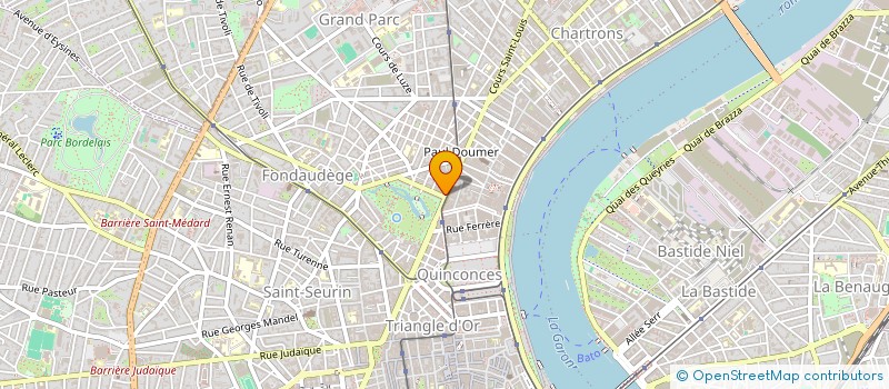 localisation de l'entreprise MADAME LAURE DUPORT  BORDEAUX