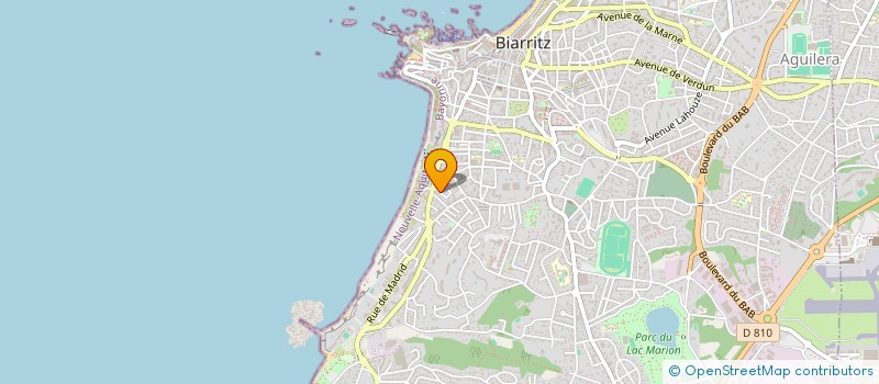 localisation de l'entreprise MADAME LAURE DUPUIS à BAYONNE