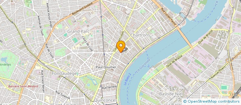 localisation de l'entreprise MADAME LAURE FANGOUS  BORDEAUX