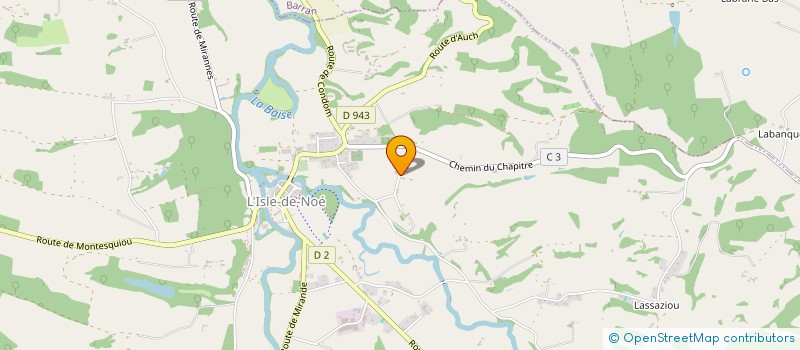 localisation de l'entreprise MADAME LAURE FAULONG  SAUVIAC