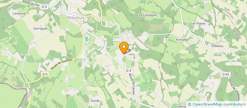 localisation de l'entreprise MADAME LAURE FAUX  MAUROUX