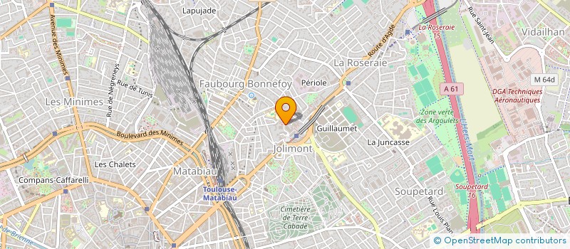 localisation de l'entreprise MADAME LAURE FAVARO à TOULOUSE