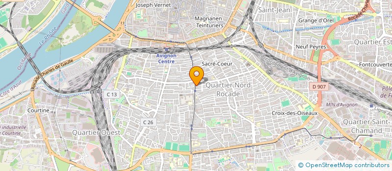 localisation de l'entreprise MADAME LAURE FERRER à AVIGNON