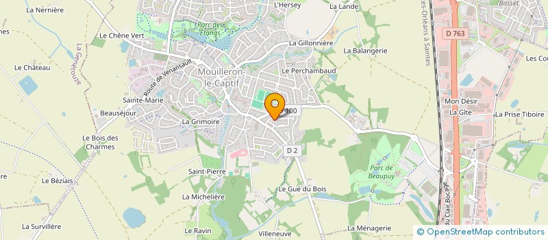 localisation de l'entreprise MADAME LAURE FINIX à MOUILLERON-LE-CAPTIF