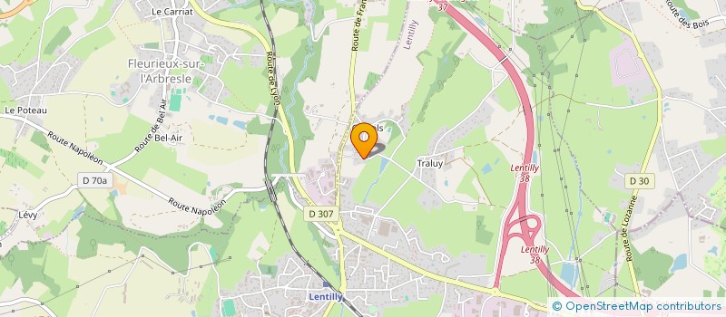 localisation de l'entreprise MADAME LAURE FOLLIN-ARBELET  DRAGUIGNAN