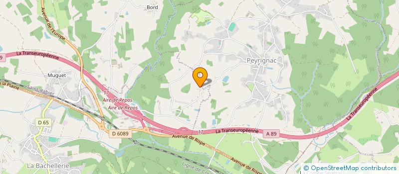 localisation de l'entreprise MADAME LAURE FONTEYNE  LA BACHELLERIE