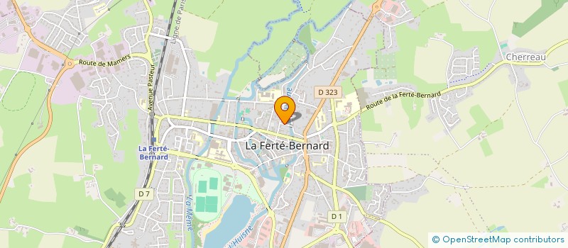 localisation de l'entreprise MADAME LAURE FORMEAUX  LA FERTE-BERNARD