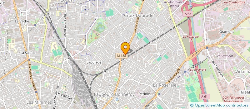 localisation de l'entreprise MADAME LAURE FOULON à TOULOUSE