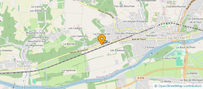 localisation de l'entreprise MADAME LAURE FOULON  CHISSAY-EN-TOURAINE