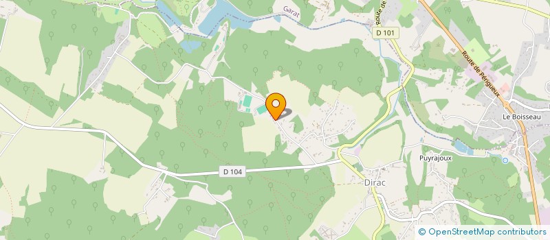 localisation de l'entreprise MADAME LAURE FOURGEAUD  ESTILLAC