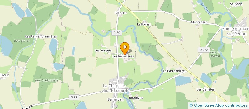 localisation de l'entreprise MADAME LAURE FRAILE  LA CHAPELLE-DU-CHATELARD