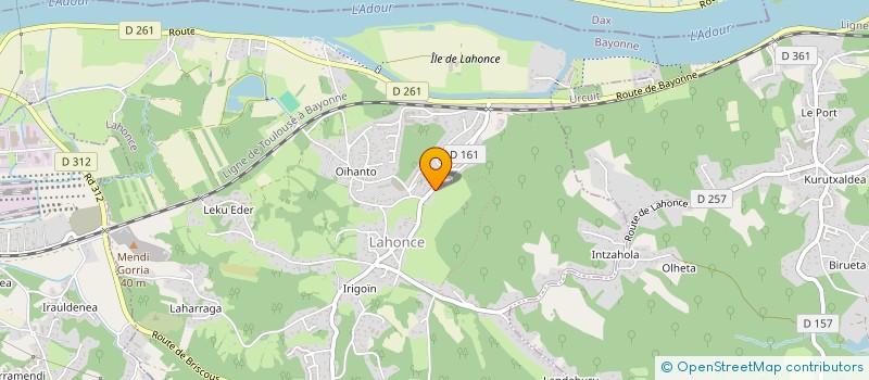 localisation de l'entreprise MADAME LAURE FRAYSSINET  LAHONCE