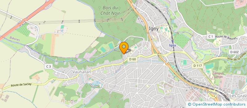 localisation de l'entreprise MADAME LAURE FRIDMAN  IGNY