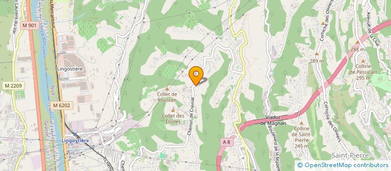 localisation de l'entreprise MADAME LAURE FULOP  NICE