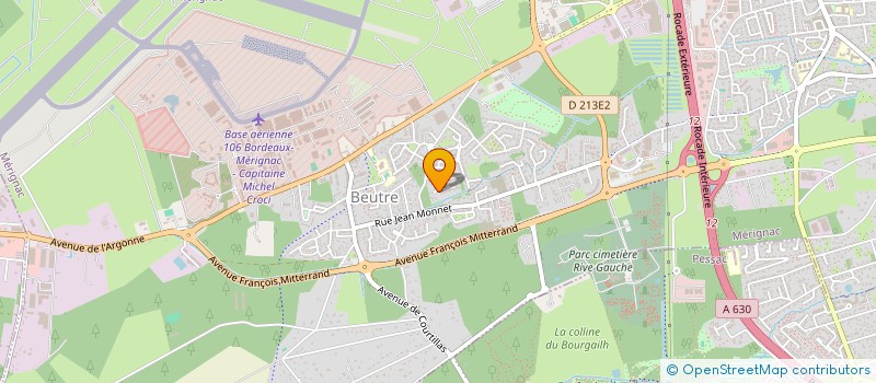 localisation de l'entreprise MADAME LAURE FURLAN  MERIGNAC