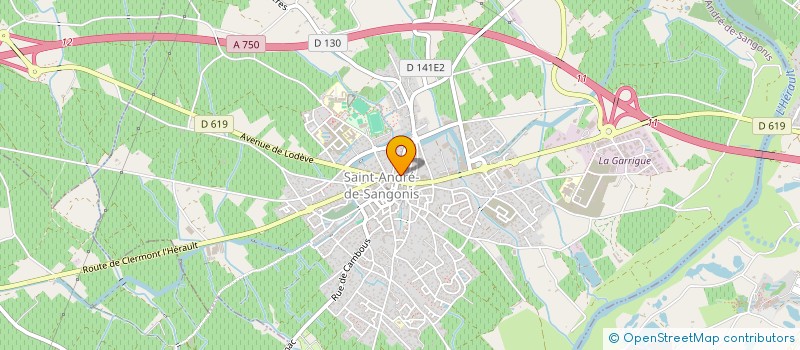 localisation de l'entreprise MADAME LAURE GABET  CANET