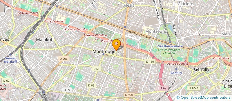 localisation de l'entreprise MADAME LAURE GABORIT DE MONTJOU  PARIS