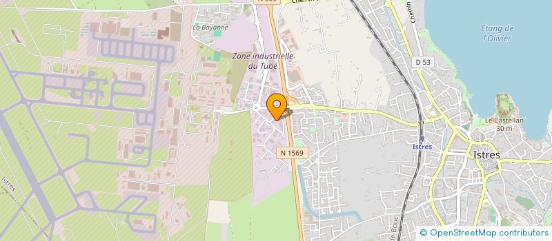localisation de l'entreprise MADAME LAURE GAGGINI à ISTRES