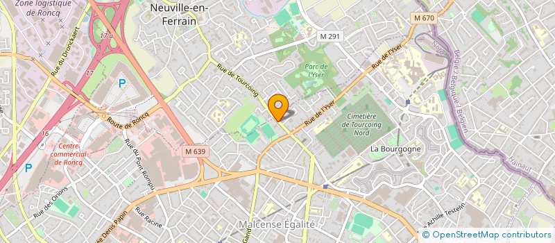 localisation de l'entreprise MADAME LAURE GAMAIN à TOURCOING