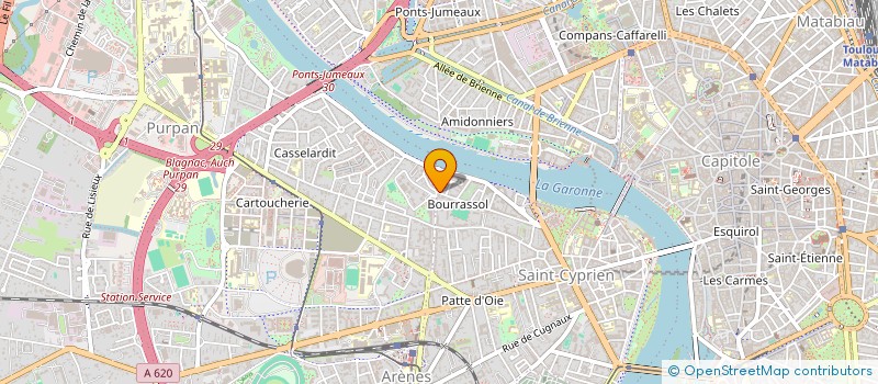 localisation de l'entreprise MADAME LAURE GAMBETTA à TOULOUSE