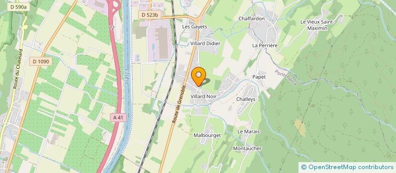 localisation de l'entreprise MADAME LAURE GAMET  PONTCHARRA