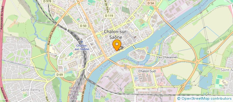 localisation de l'entreprise MADAME LAURE GANGLOFF  CHALON-SUR-SAONE