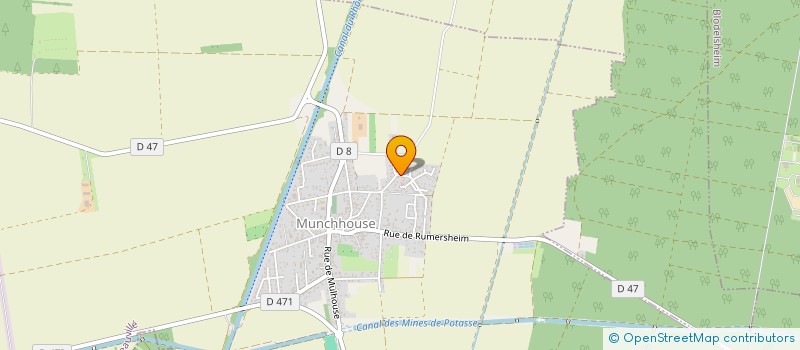 localisation de l'entreprise MADAME LAURE GANTNER  MUNCHHOUSE