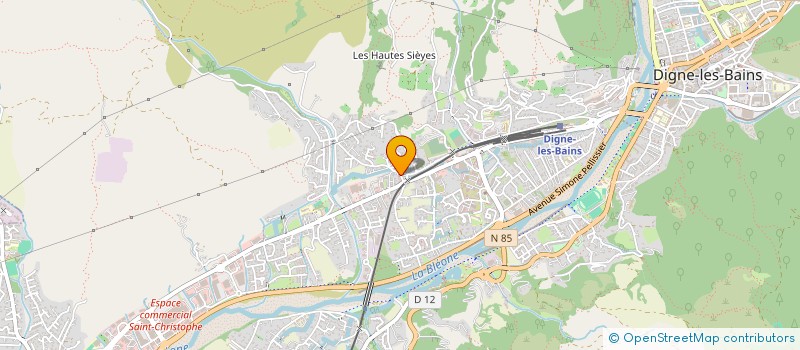 localisation de l'entreprise MADAME LAURE GELLATO à DIGNE-LES-BAINS
