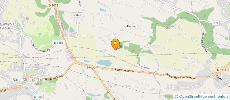 localisation de l'entreprise MADAME LAURE GERBIER  CORBELIN