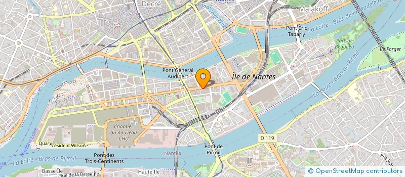 localisation de l'entreprise MADAME LAURE GICQUEL à NANTES