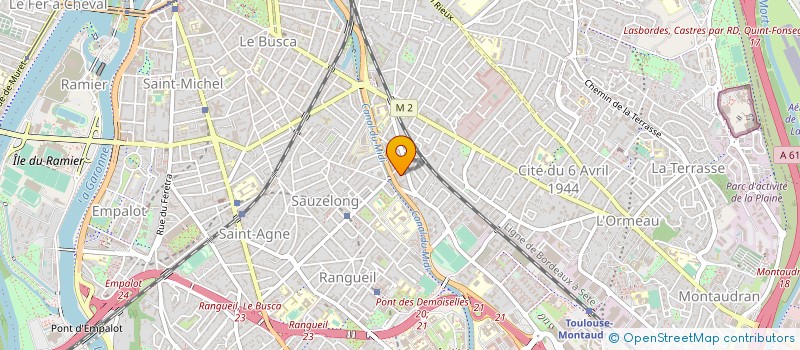 localisation de l'entreprise MADAME LAURE GIMENEZ à TOULOUSE