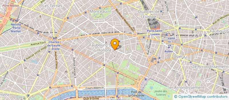 localisation de l'entreprise MADAME LAURE GINER  PARIS