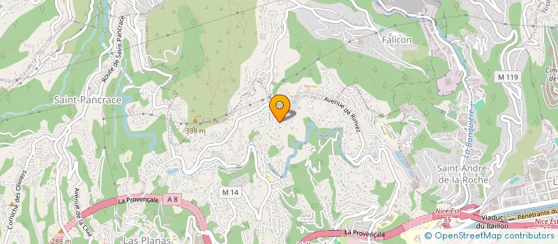 localisation de l'entreprise MADAME LAURE GIOMETTI  NICE