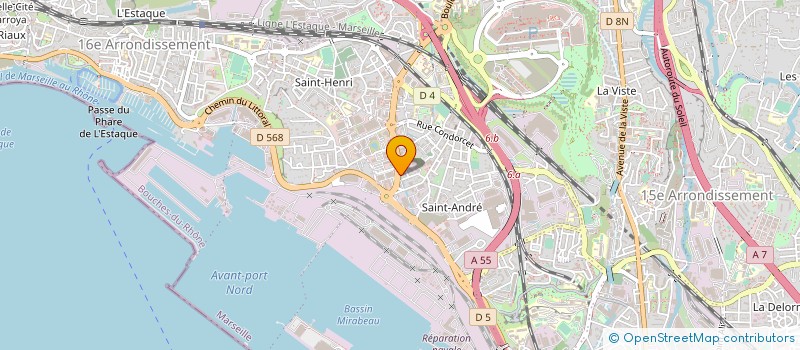 localisation de l'entreprise MADAME LAURE GLUAIS à MARSEILLE