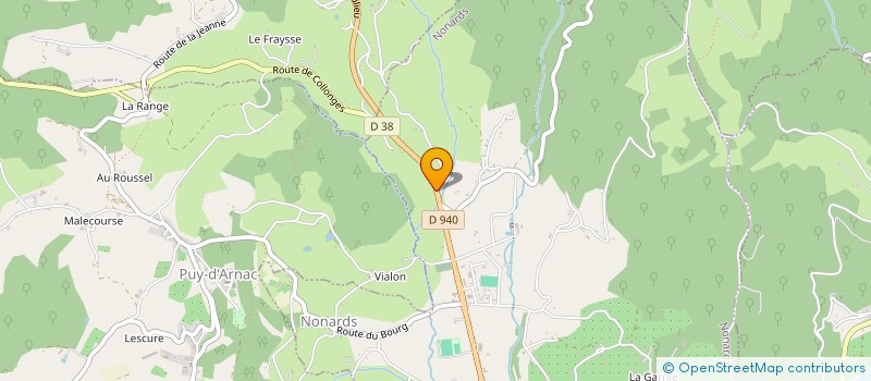 localisation de l'entreprise MADAME LAURE GOEURY  NONARDS